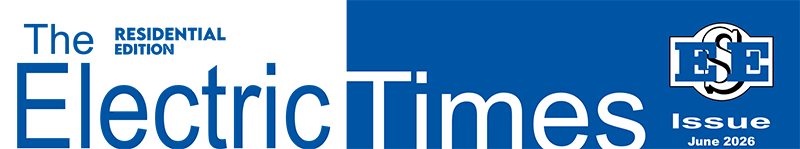 June 2026 Electric Times banner header