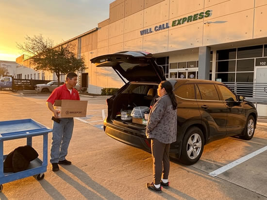 Will Call Express locations provide faster order processing