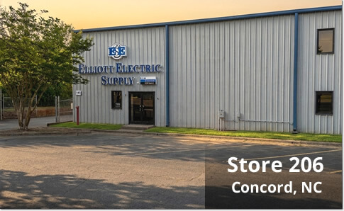 Elliott Electric Supply has a new electrical supply store in Concord, NC