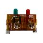 10250T1C - 30MM Cont BLK 1NO-1NC Amber - Eaton