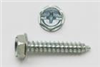 10X114HWHSTSZJ - #10 X 1-1/4 HWH SL/PH Combo Tapping Screw Zinc - Peco Fasteners