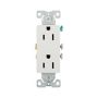 1107W - Recp Deco Duplex 15A 125V 2P3W WH - Eaton