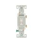 13017LTWB0X - Switch Toggle SP LT 15A 120V GRD WH - Eaton