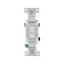 13037W - Switch Toggle 3-Way 15A 120V GRD WH - Eaton