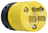 1447 - Straight Blade Rubber Plug 15A 125V 5-15P - Legrand-Pass & Seymour