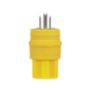 14W47 - Plug WT 15A 125V 2P3W STR Yl - Eaton Wiring Devices