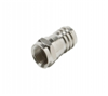 200035 - F Crimp Plug RG6 Long Barrel Connector - N/A