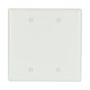 2037WB0X - Wallplate 2G Blank Thermoset Box MNT Mid WH - Eaton