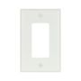 2051W - Wallplate 1G Decorator Thermoset Mid WH - Eaton
