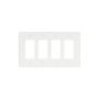 2064WB0X - Wallplate 4G Decorator Thermoset Mid WH - Eaton
