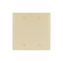 2137VB0X - Wallplate 2G Blank Thermoset Box MT STD Iv - Eaton