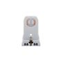 2509W - Lampholder FL Bipin STD Slide/Screw WH - Eaton