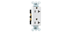 26342W - Deco Duplex Recp 20A 125V S-Wire W - Legrand-Pass & Seymour