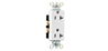 26352W - Decor Recp 20A 125V S+B WH - Legrand-Pass & Seymour