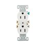 270W - Recp Duplex 15A 125V 2P3W STR WH - Eaton