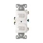 271WB0X - Switch Duplex Comb SP/SP 15A 120V WH - Eaton