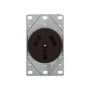 32BB0X - Recp 50A 125/250V 3P3W STR Flush MNT BR - Eaton