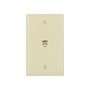 35324V - Phone Jack Single Flush Mount 4COND STD Ul Iv - Eaton