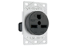 3801 - Straight Blade Recp 2P 3W 30a - Legrand-Pass & Seymour