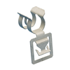459 - Through Stud Cable/Conduit Clip, 0.433"0.535" Od,  - Nvent Caddy
