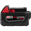 48111850 - M18 Redlithium XC5.0 Extended Capacity Battery PK - Milwaukee®