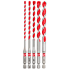 48209051 - 5PC Shockwave Carbide Hammer Drill Bit Set - Milwaukee®