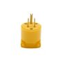 4867B0X - Plug 15A 125V 2P3W Vinyl STR Yl - Eaton