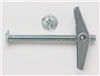 5043J - 1/8 X 4 MH SL/PH Combo Toggle Bolt Zinc - Peco Fasteners, Inc.