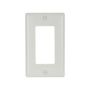 5151WB0X - Wallplate 1G Decorator Nylon STD WH - Eaton