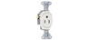 5251W - SGL Recp 15A 125V S-Wire WH - Legrand-Pass & Seymour