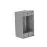 53240 - HBL 1G WP BX, (3)3/4HUBS Gry - Hubbell--Raco
