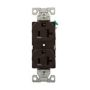 5362B - Recp Dup 20A 125V 2P3W Const Grade B&S BR - Eaton