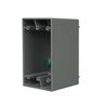 53860 - HBL 1G WP BX, (3)3/4HUBS Gry - Hubbell--Raco