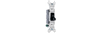 660BKG - SW SP Ac 15A 120V GRD Terminal BK - Pass & Seymour/Legrand