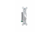660WG - SW SP Ac 15A 120V GRD Terminal WH - Legrand-Pass & Seymour