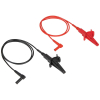 69381 - Heavy-Duty Alligator Clip Test Leads, 3' - Klein Tools