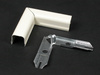 711WH - STL Flat 90 D. Elbow 700 WH - Wiremold