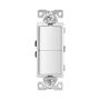 7728WB0X - Switch Deco Combo SP/SP 15A 120/277V WH - Eaton