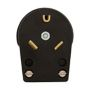 83B0X - Plug Angle Travel Trailer 30A 125V 2P3W BK - Eaton Wiring Devices