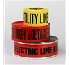 84148 - 3" X 1000' (5MIL) Red Detectable Burial Tape - Peco Fasteners