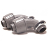 8418 - 1/2" N/M LT 90D Conn Gy - N/A