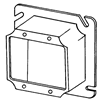 8486E - 4-11/16SQ 1-1/4" RSD 2 DVC CVR - Appleton/Oz Gedney