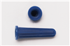 8579J - 10-12 X 1 Blue Conical Plastic Anchor - Peco Fasteners, Inc.