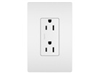 885W - Radiant 15A 125V Duplex Recp WH - Legrand-Pass & Seymour