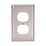 93101B0X1 - Wallplate 1G Duplex Receptacle STD SS - Eaton