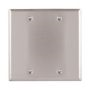 93152B0X - Wallplate 2G Blank Box Mount STD SS - Eaton