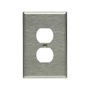93801B0X - Wallplate 1G Duplex Receptacle Ovr SS - Eaton