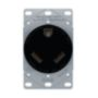 AH1263BKB0X - Recp Single Flush 30A 125V 2P3W STR BK - Eaton