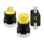 AHCL530P - CCL Plug 30A 125V 2P3W Y&BK - Eaton