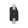 AHL1120R - Recp Single 20A 250V 3PH 3P3W H/L BK - Eaton